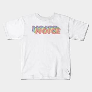 Noice - Retro Style Kids T-Shirt